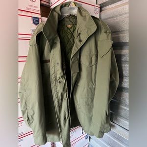 🔥MILITARY Utility Winter Jacket MADE FOR US TROOPS "MILE DRAGIC" Green XL NEW